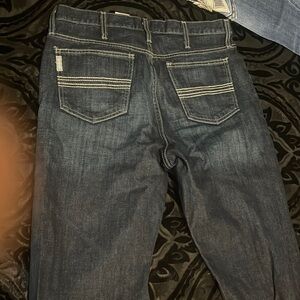 Cinch dark blue jeans